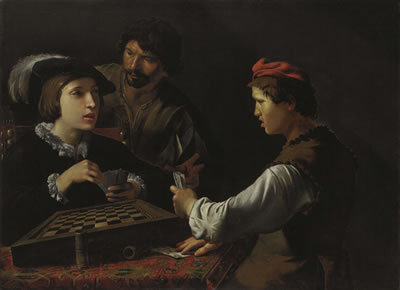 Pietro Paolini : The Cardsharps