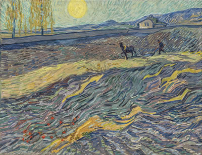 Vincent Van Gogh : Laboureur dans un champ (Estimate upon request)