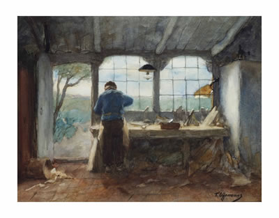 Tony Lodewyk George Offermans : The carpenter's workshop