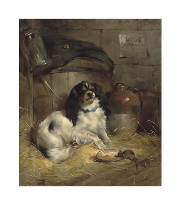 Edwin James Douglas : A Cavalier King Charles spaniel