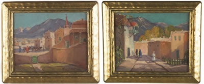 Thomas John Mitchell : Two  Southwest Scenes