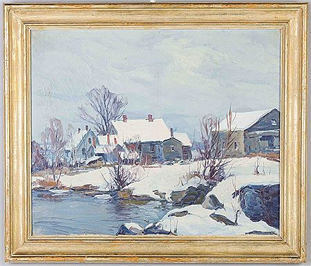 George Renouard : Winter Landscape