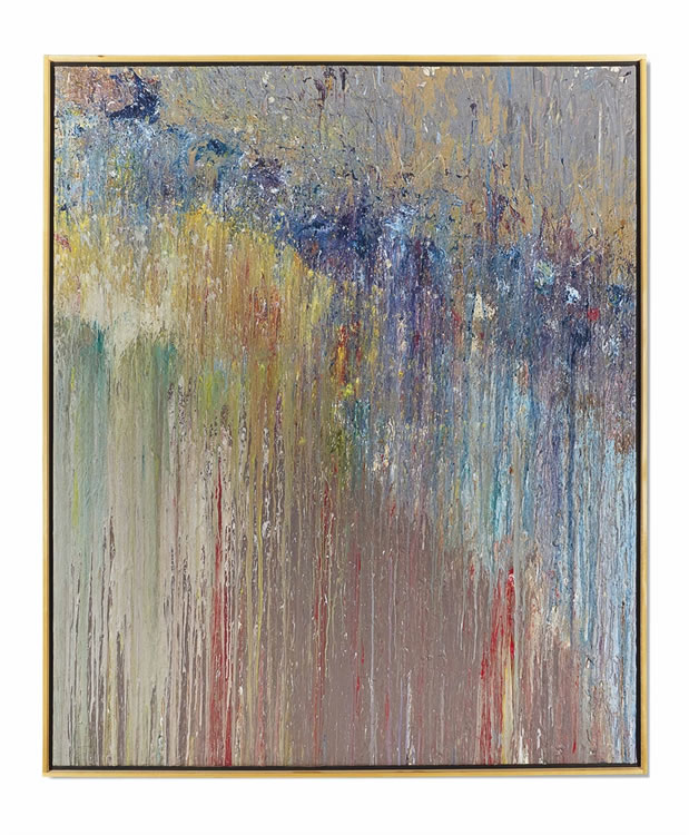 Larry Poons : From Auction Records