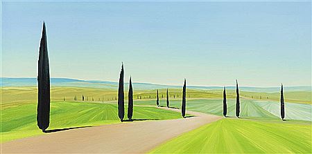 Jacek Malinowski : Primavera in Toscana, 2017