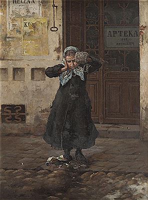 Severin Bieszczad : Broken Medicine Bottle, 1887