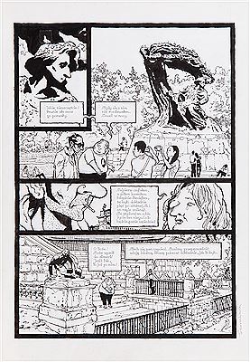 Krzysztof Gawronkiewicz : 'Przebiegle dochodzenie Ottona i Watsona - pt 2, Romantyzm', comic splash, 2004