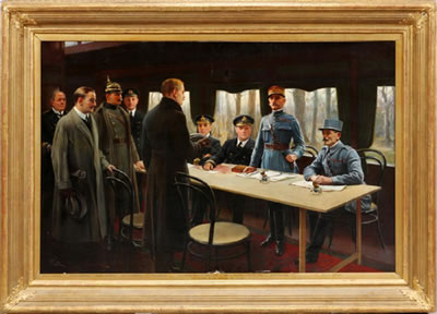 Harold Piffard : THE SIGNING OF THE ARMISTICE - NOV. 11TH, 1918