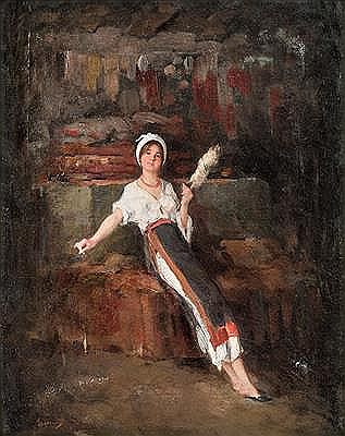 Nicolae Jon Grigorescu : The spinner