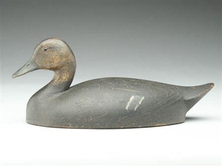 Ivar Fernlund : Very rare hollow carved black duck