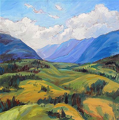 Alice Helwig : Untitled, Rocky Mountain Landscape