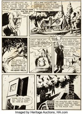 Mac Raboy : Mac Raboy Master Comics #22 Panel Page Original Art (Fawcett, 1942)