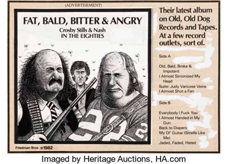 Drew Friedman : From Auction Records