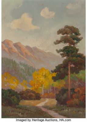 William Tracht : Mountain Landscape