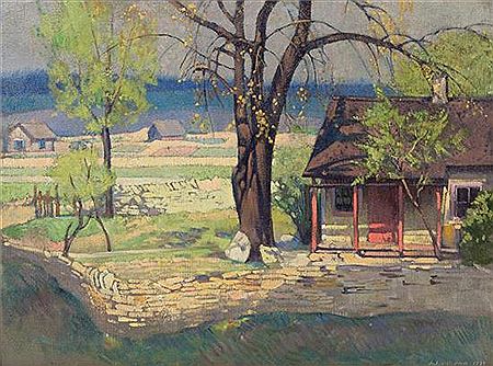 John Warner Norton : Spring at the Farm, 1920