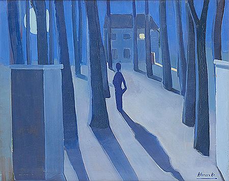 Armand Vereecke : Promenade nocturne.