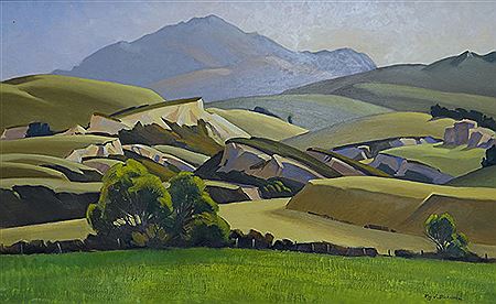 Roy J Dickison : Land forms Tokorahi (North Otago)