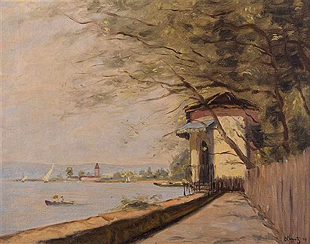 Otto Josef Olbertz : 'Am Bodensee'