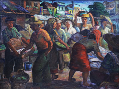 Miguel Galvez : Barrio Scene