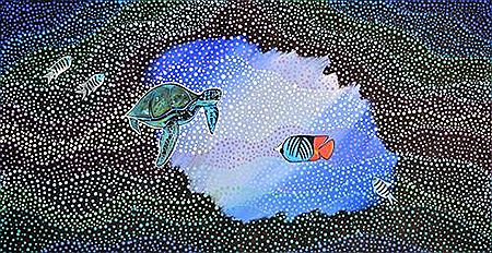 Patty Bertucci : Ocean Turtle