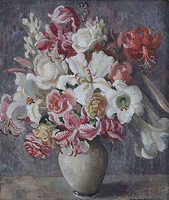 Margaret Agnes Coen : (Still Life of Lillies)