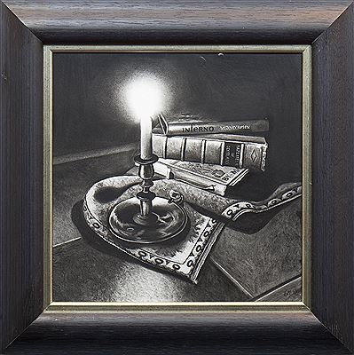 Nichola Martin : STILL LIFE WITH A CANDLE II