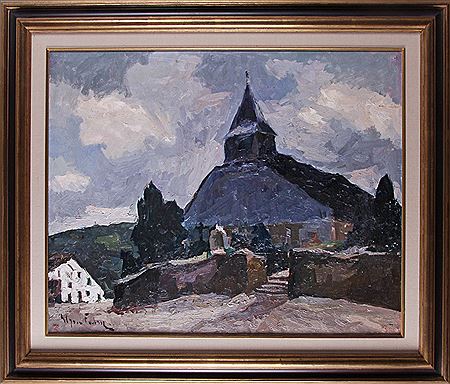 Elisee Fabry : Église de La Gleize. (Ardennes).