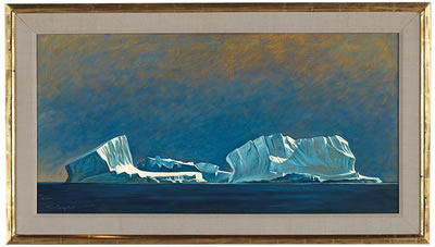 Alan Campbell : 'Iceberg - Cape Hallet', 1992