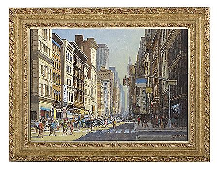 Willem Heytman : 'Broadway, New York City'