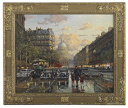 Willem Heytman : 'Pantheon - Rue Soufflot, Paris'