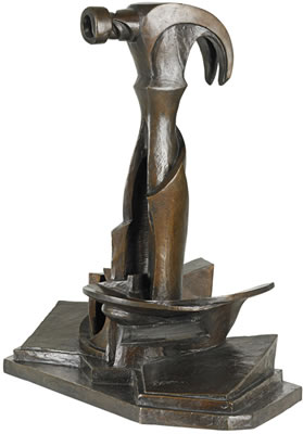 Vladimir Salamun : Boccioni's Hammer, 1991