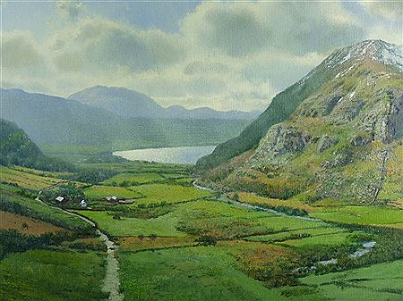 Philip Stanton : Nant Gwynant Valley after rain