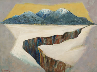 Eric Gibberd : Untitled (Mountain in Winter)