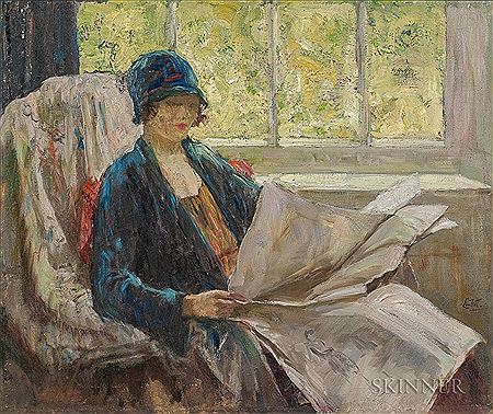 Edward Lintott : Elaine Reading