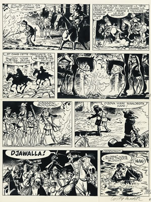 Willy Lambil : Les Tuniques bleues - Tome 17 El Padre Planche 5