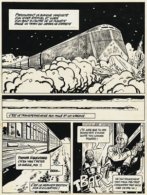 Jean-Marc Rochette : Le Transperceneige - Tome 1 Planche 1