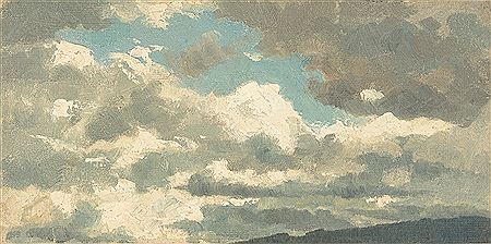 Paul Von Ravenstein : 'Wolkenstudie III'