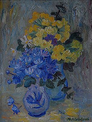 Marie Luisa Hlobilova : Bouquet of Flowers in a Vase