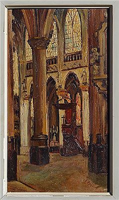 Alexander Sredin : The church interior