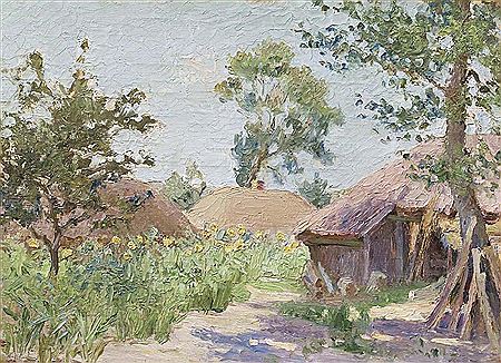 Mykola Burachek : Landscape