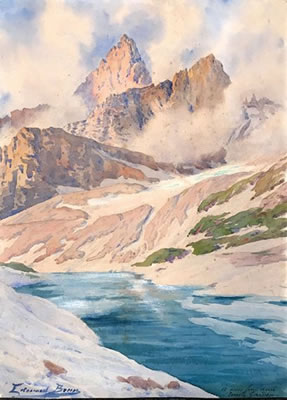 Pierre Commarmond : Lac en Vanoise