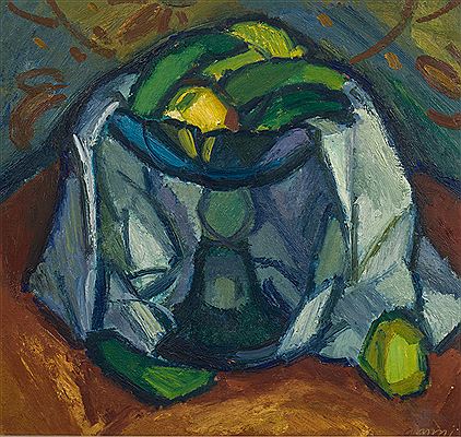 Wilhelm Gimmi : Still life (fruit cup)