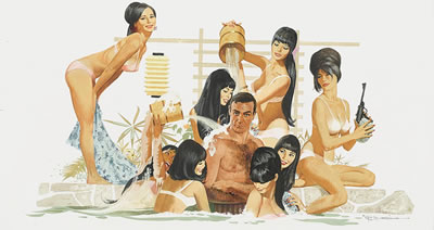 Robert McGinnis : YOU ONLY LIVE TWICE