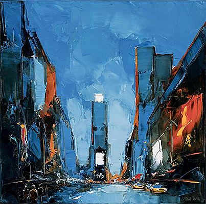 Daniel Castan : 'Blue Times Square'