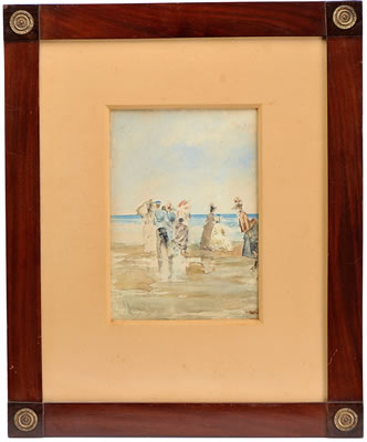 Ricardo Hogan : Beach with figures