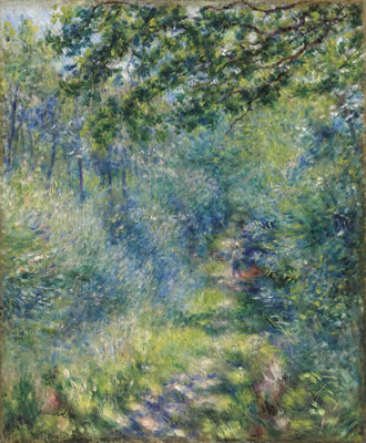 Pierre Auguste Renoir : Sentier dans le bois