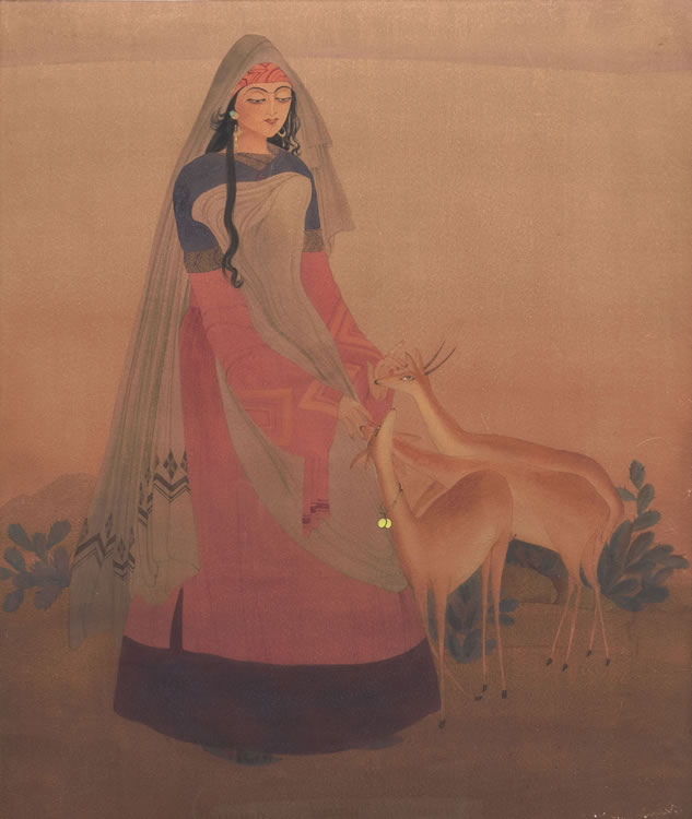 Abdur Rahman Chughtai : From Auction Records