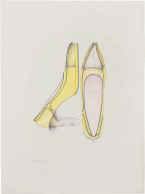 Birgit Jurgenssen : Zwitterschuh (Hermaphrodite Shoe)