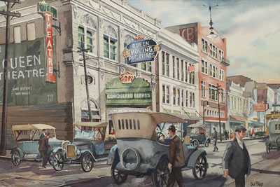 Bud Biggs : 'Dallas Film Row, 1918'