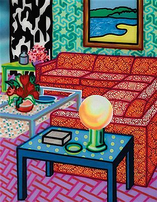 Howard Arkley : Deluxe Setting 1992