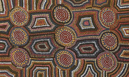 Charlie Egalie Tjapaltjarri : Warlpiri language group Untitled 1989